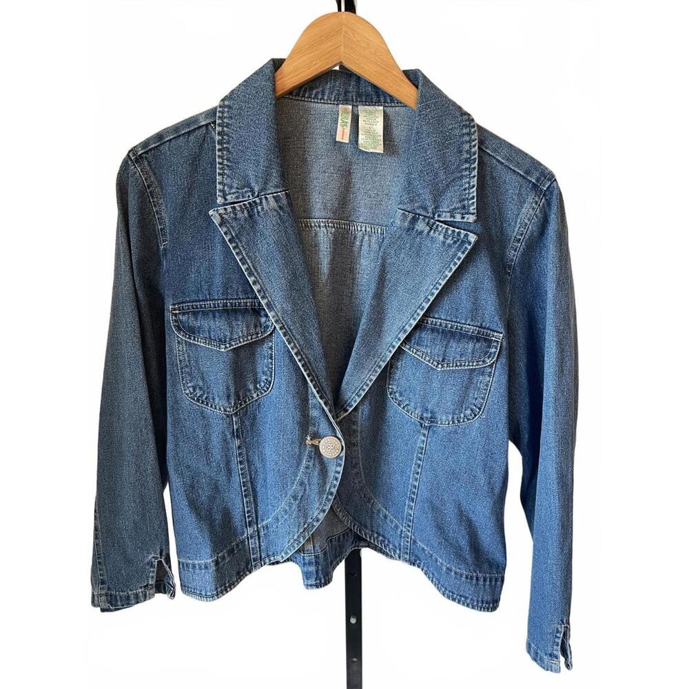 Vintage Bill Blass Women's Denim Jacket